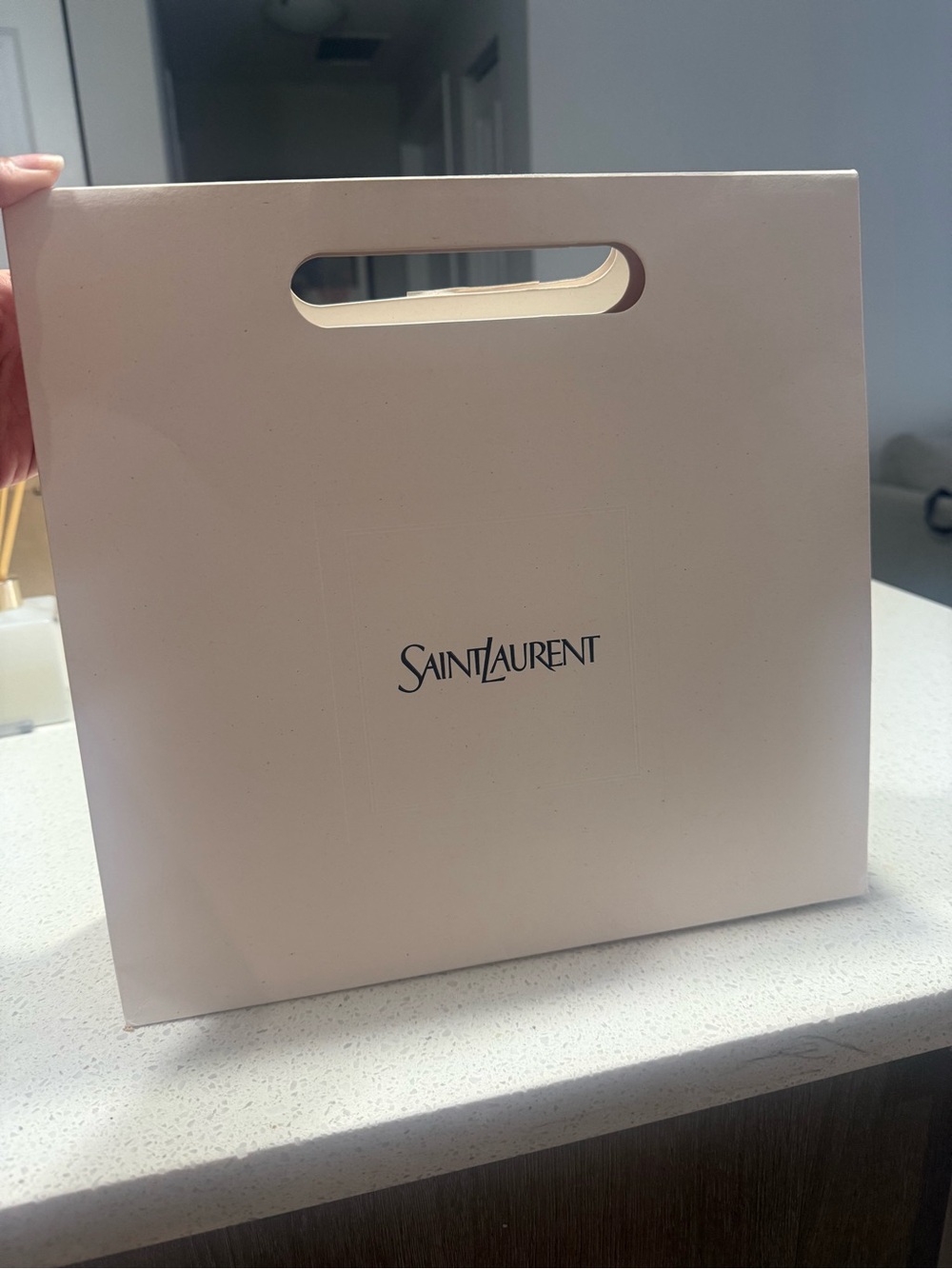 Saint Laurent shopping bag